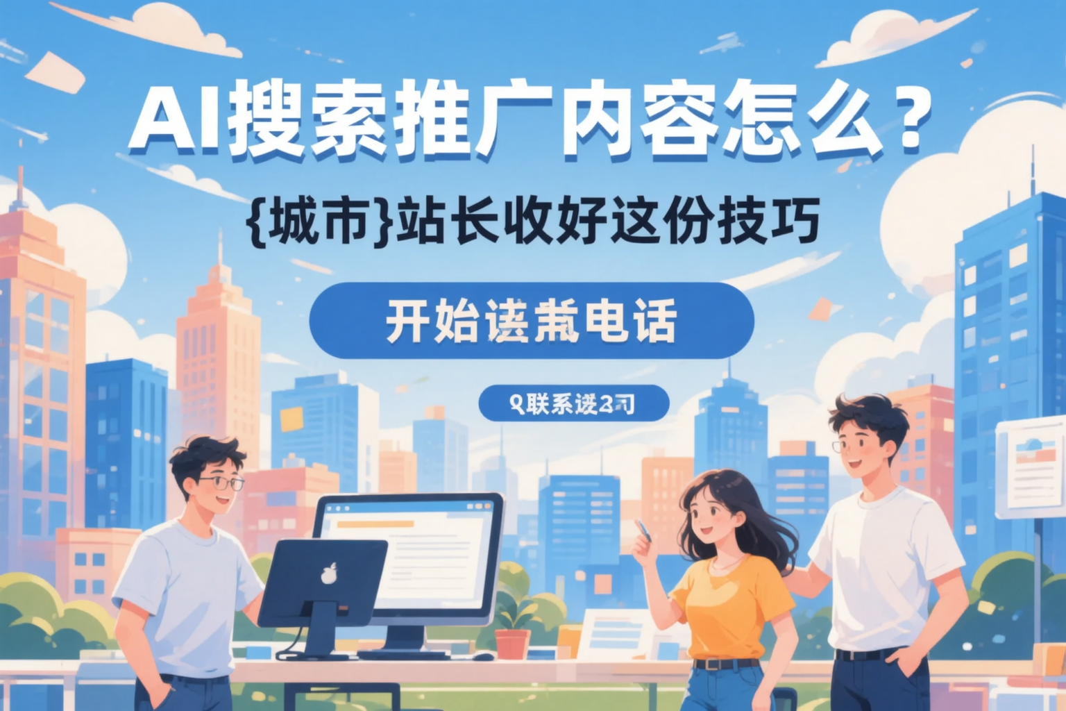AI搜索推广内容怎么写？镇平站长收好这份技巧