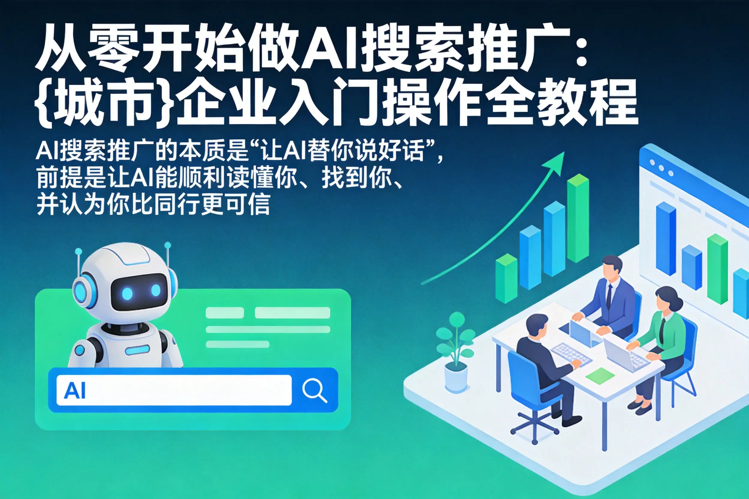 从零开始做AI搜索推广:镇平企业入门操作全教程