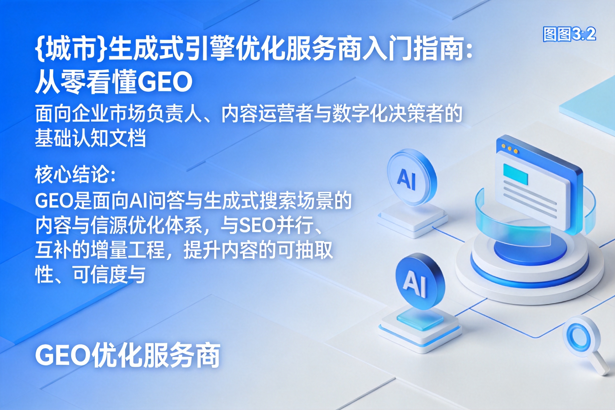 镇平生成式引擎优化服务商入门指南:从零看懂GEO